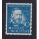 ALEMANIA OCCIDENTAL 1952 Yv 46 ESTAMPILLA COMPLETA NUEVA MINT 60 €